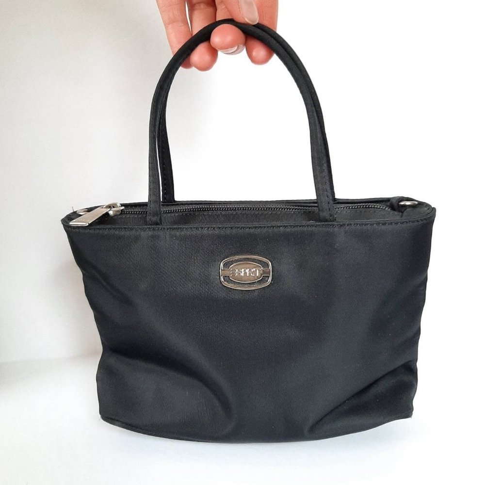 Vintage 90s Y2K Micro Bag ESPRIT Top Handle Mini Convertible Crossbody